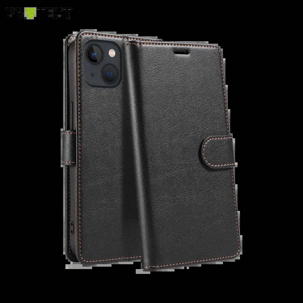 Housse folio anti-RFID iPhone 13 mini – PROTECT IP011 Noir