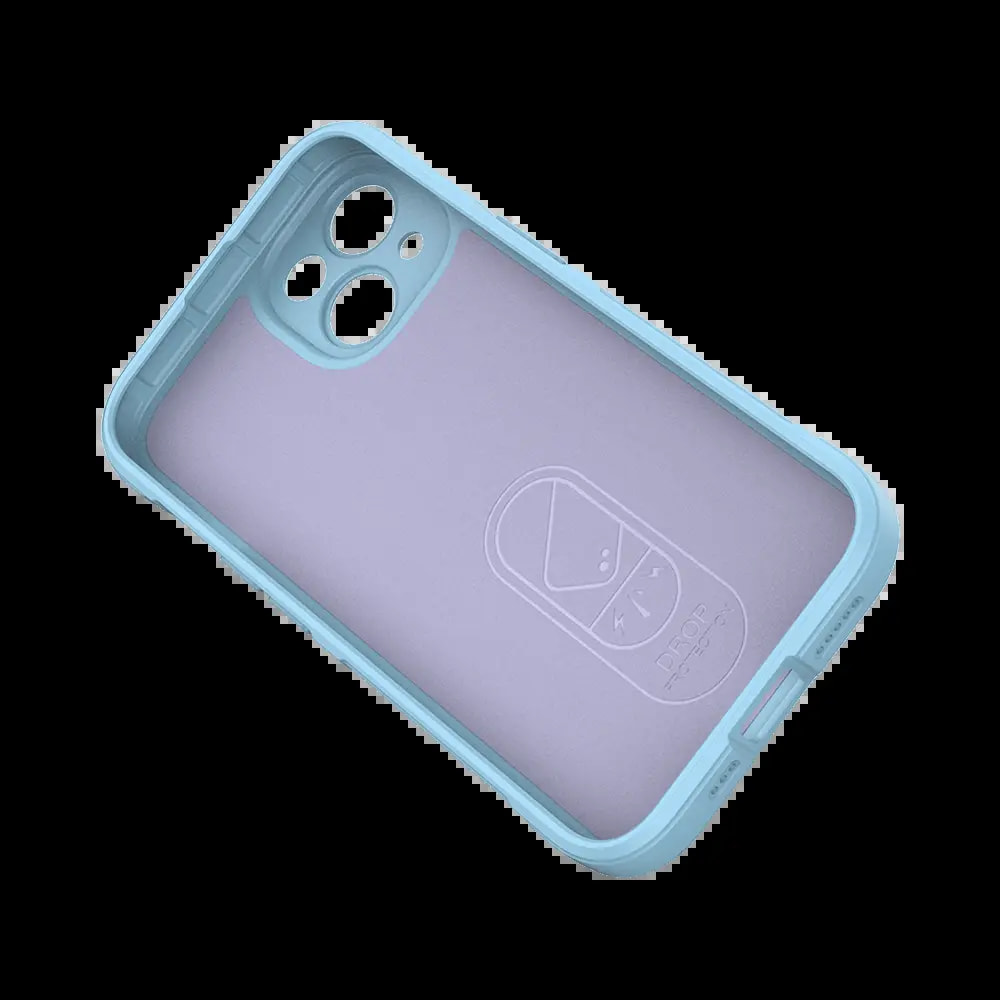 Coque de protection antichoc renforcée iPhone 13 - PROTECT IX008 Bleu Clair - Vue 4