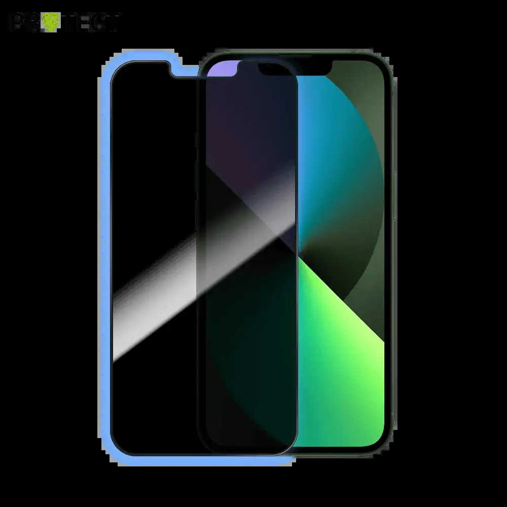 Verre trempé anti-espions iPhone 13 mini protection écran 9H - PROTECT Transparent
