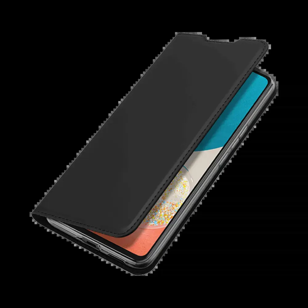 Housse folio Samsung Galaxy A53 porte-carte - Dux Ducis Skin Pro Noir - Vue 3