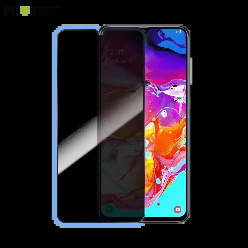 Verre trempé anti-espions Samsung Galaxy A70 protection écran 9H - PROTECT Transparent