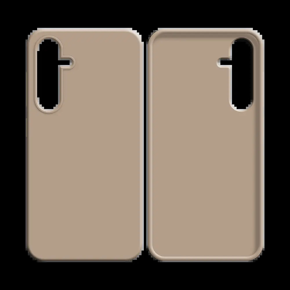 Coque silicone Samsung Galaxy A16 - Rose Gold - Vue 2