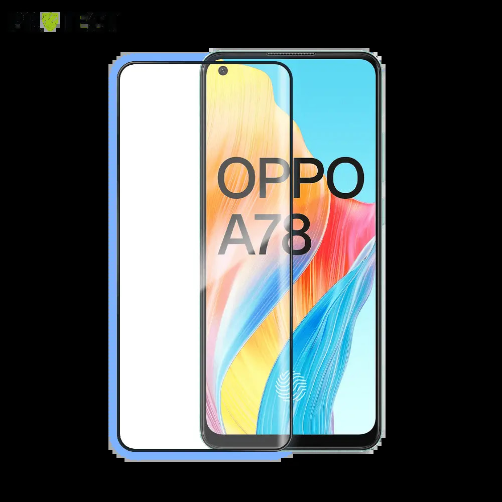 Verre trempé intégral OPPO A78 5G protection écran 9H - PROTECT Noir