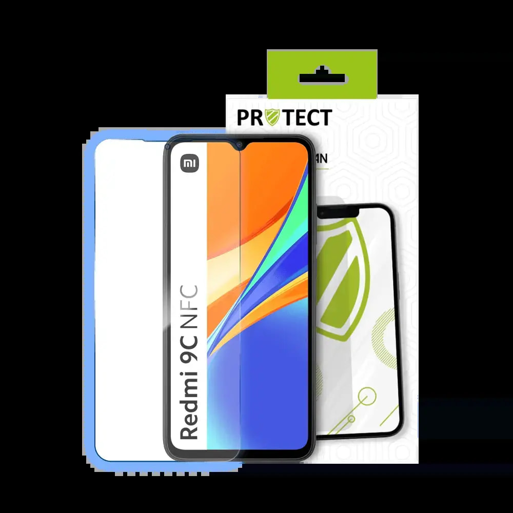 Verre trempé Xiaomi Redmi 9C NFC protection écran 9H - PROTECT Transparent - Vue 2