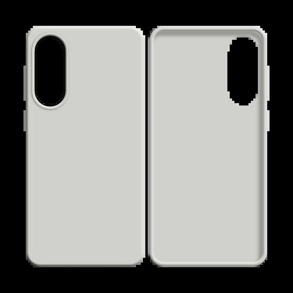 Coque silicone Samsung Galaxy S25 Edge - Blanc - Vue 2