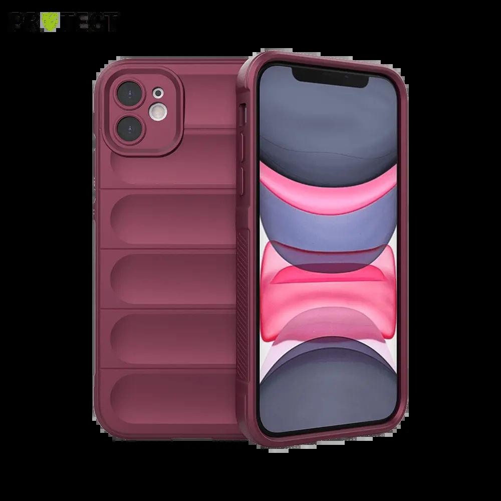 Coque de protection antichoc renforcée iPhone 11 - PROTECT IX008 Prune