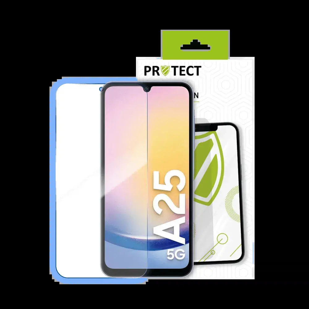 Verre trempé 9H – protection écran compatible Samsung Galaxy A25 5G / A15 5G / A15 4G – PROTECT Transparent - Vue 2