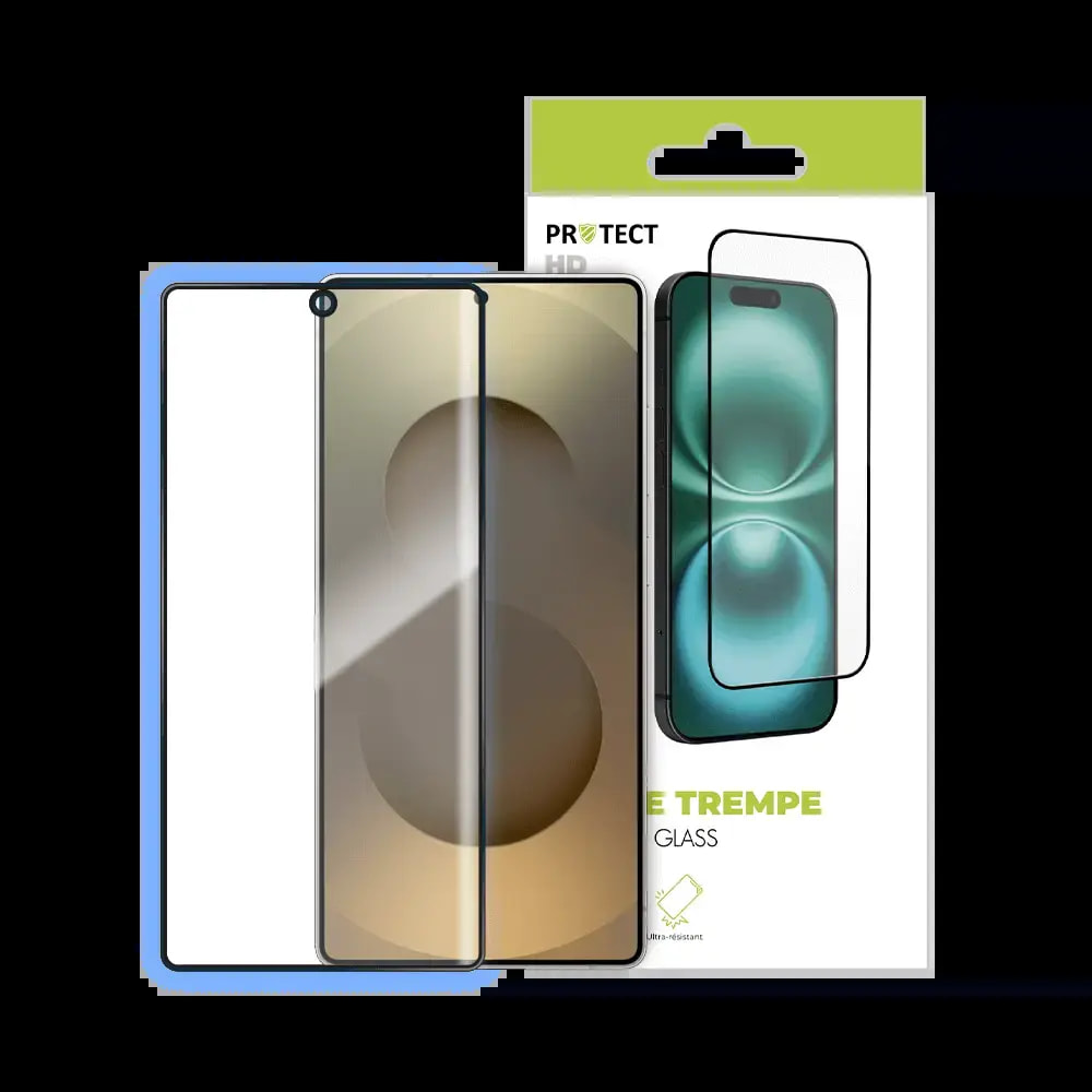 Verre trempé HD Samsung Galaxy S25 Ultra protection écran 9H - PROTECT Transparent - Vue 3