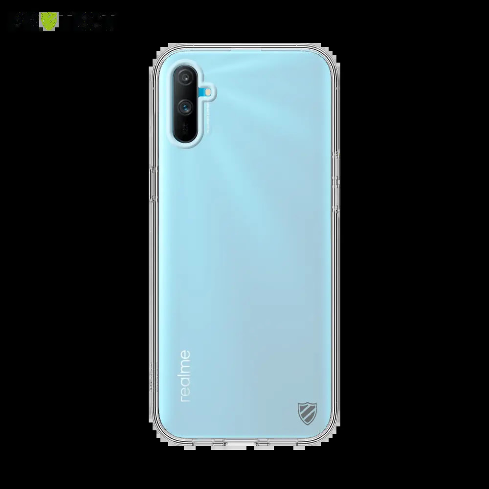 Coque silicone Realme C3 - PROTECT Transparent - Vue 2