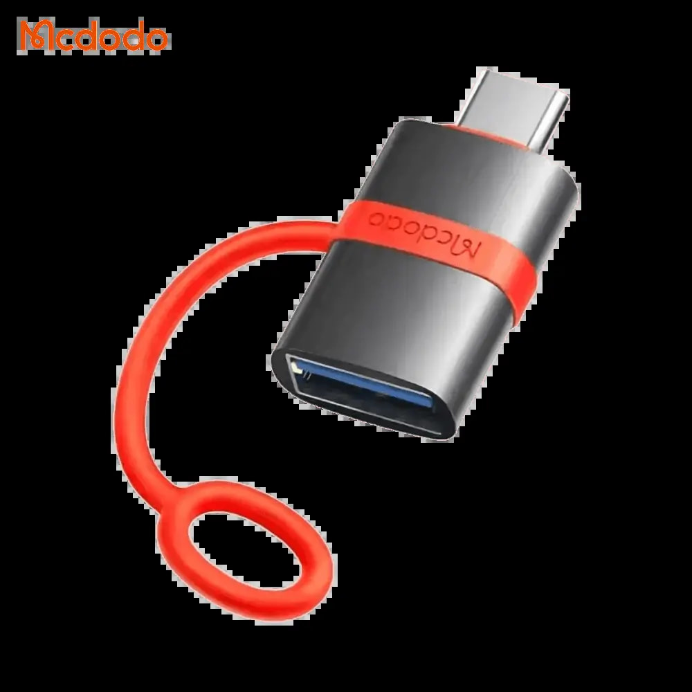 Adaptateur OTG USB femelle vers USB-C mâle Mcdodo OT-3810 Noir