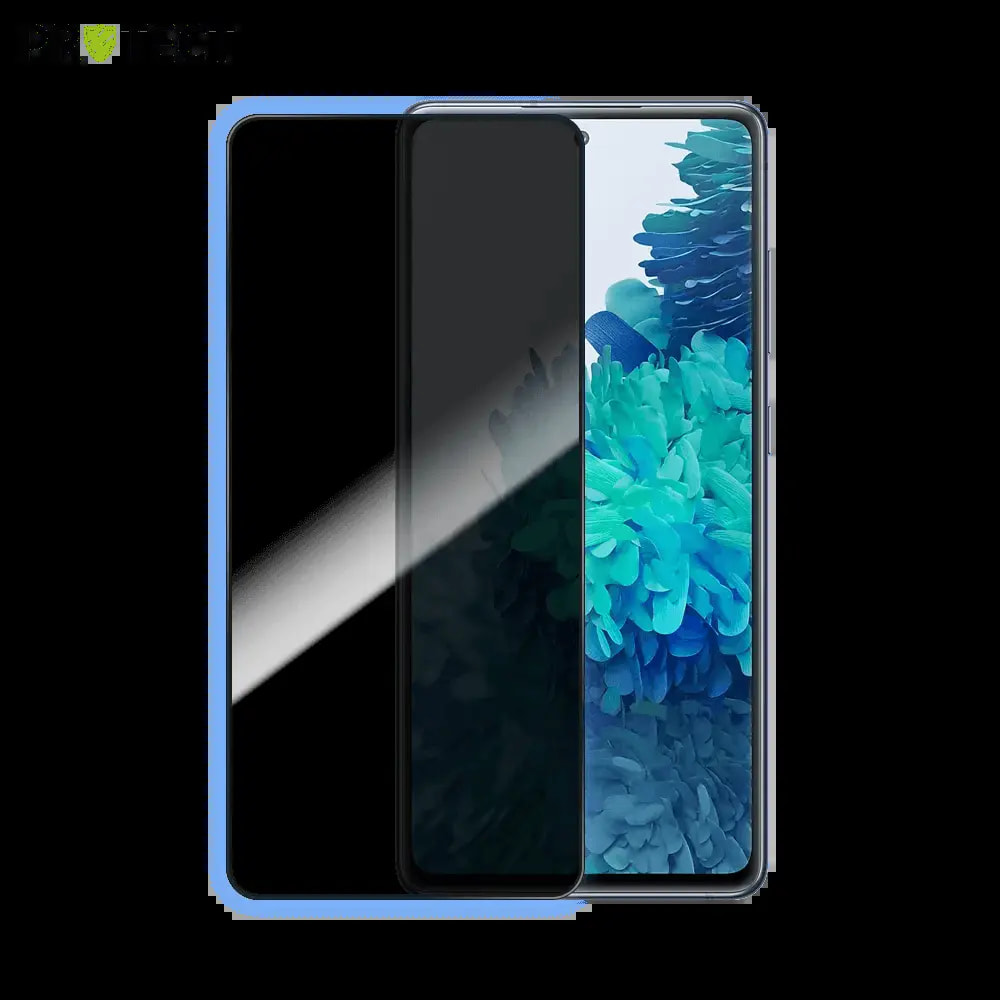 Verre trempé anti-espions Samsung Galaxy S20 FE 5G / S20 FE 4G pro protection écran 9H - PROTECT Transparent