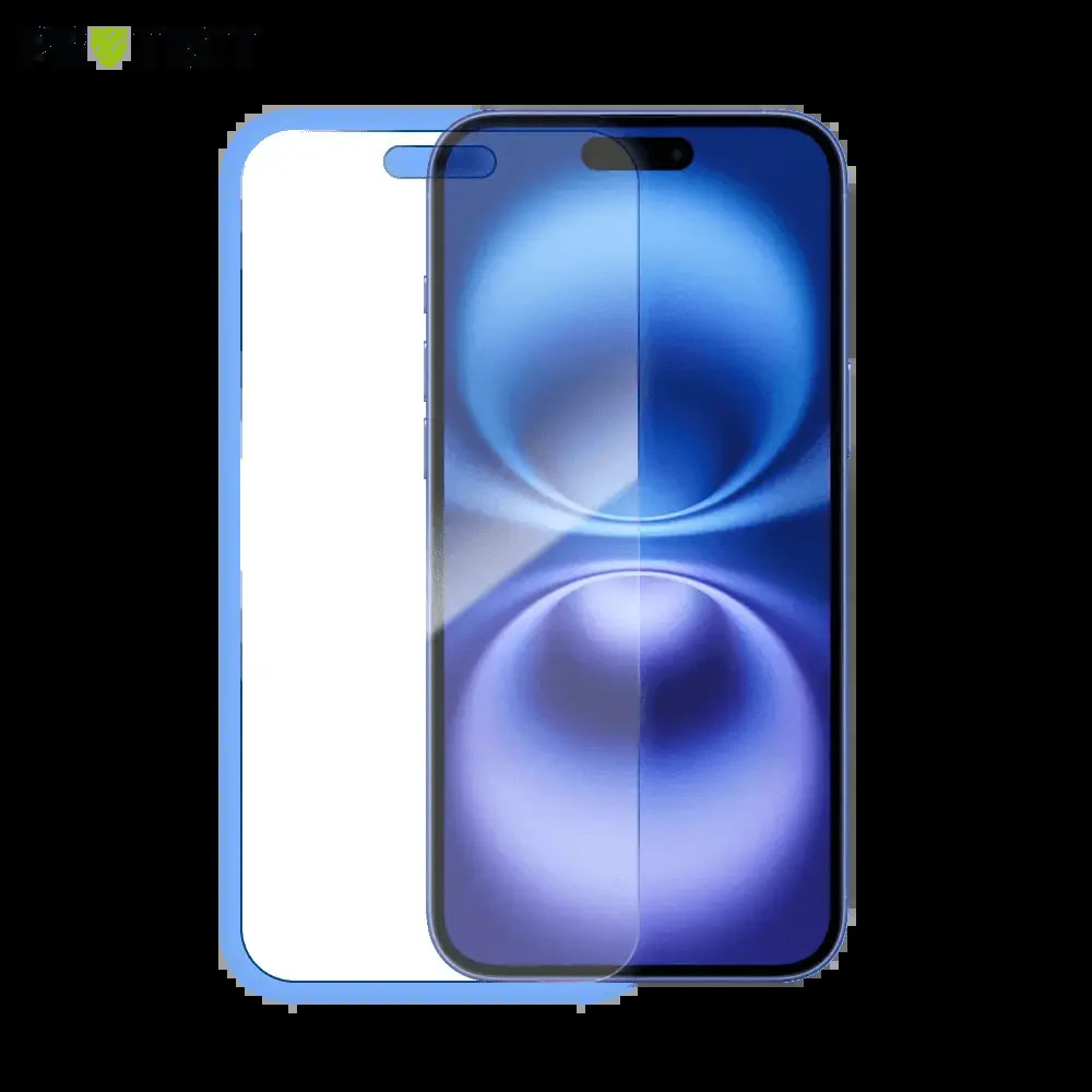 Verre trempé 9H – protection écran Apple iPhone 16 Plus – PROTECT Transparent