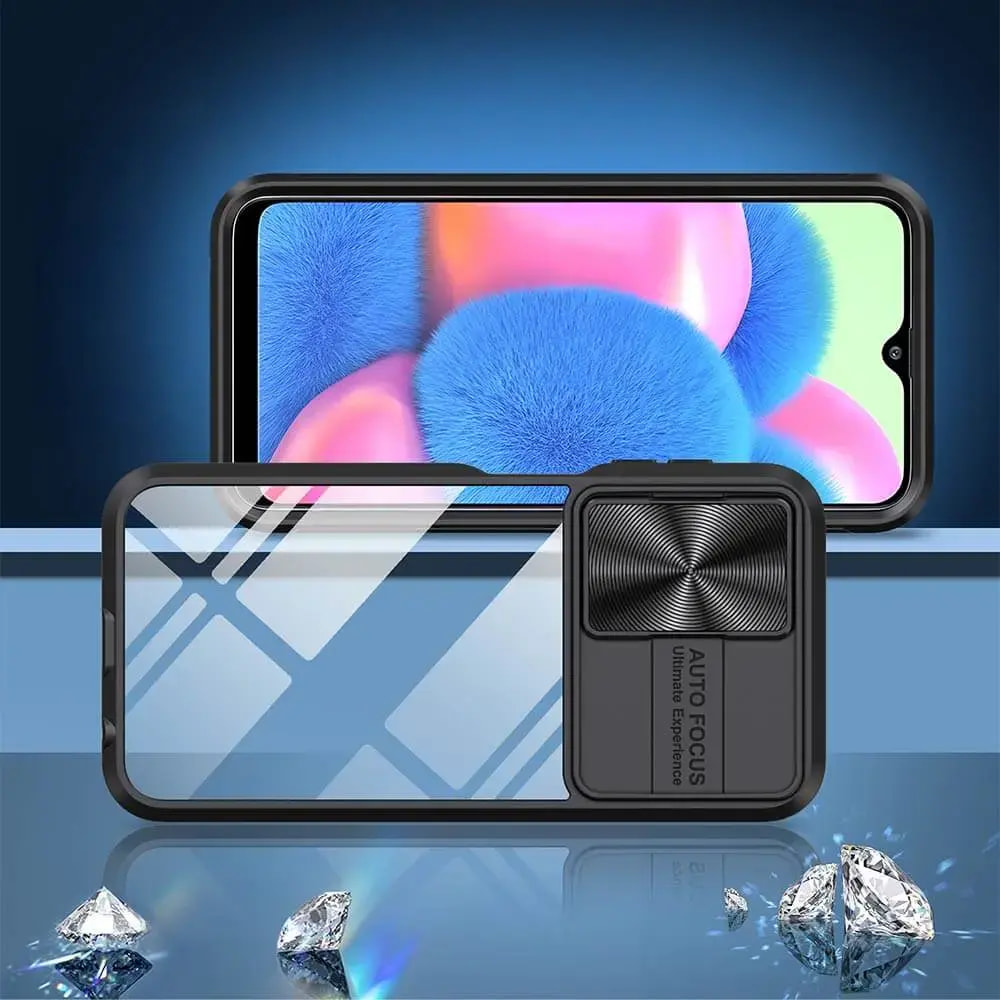 Coque avec cache caméra Samsung Galaxy A16 / Galaxy A17 - PROTECT IE027 Noir - Vue 2