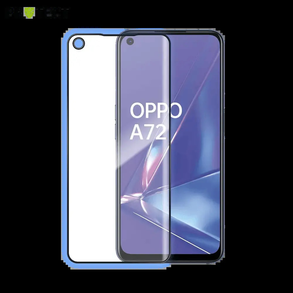 Verre trempé intégral OPPO A72 4G protection écran 9H - PROTECT Noir