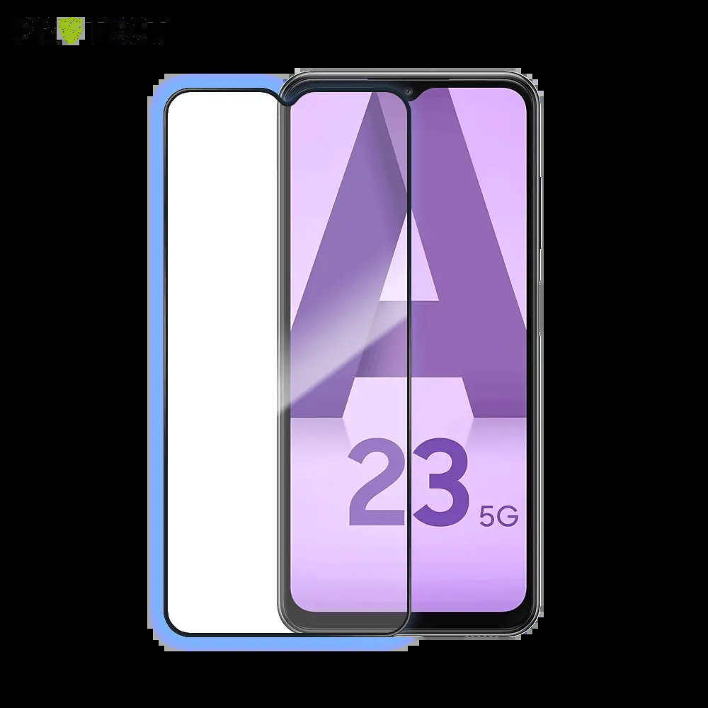 Verre trempé intégral Samsung Galaxy A23 5G / A23 4G protection écran 9H - PROTECT Noir