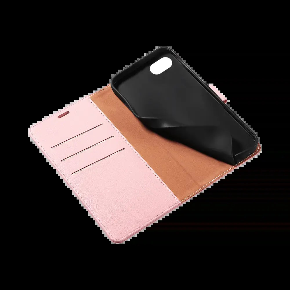 Housse folio anti-RFID iPhone 6 Plus / 6S Plus - PROTECT IP011 Rose - Vue 4
