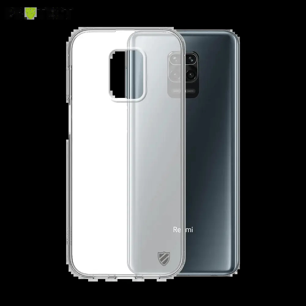 Coque silicone Xiaomi Redmi Note 9S / 9 Pro 4G PROTECT - Transparent