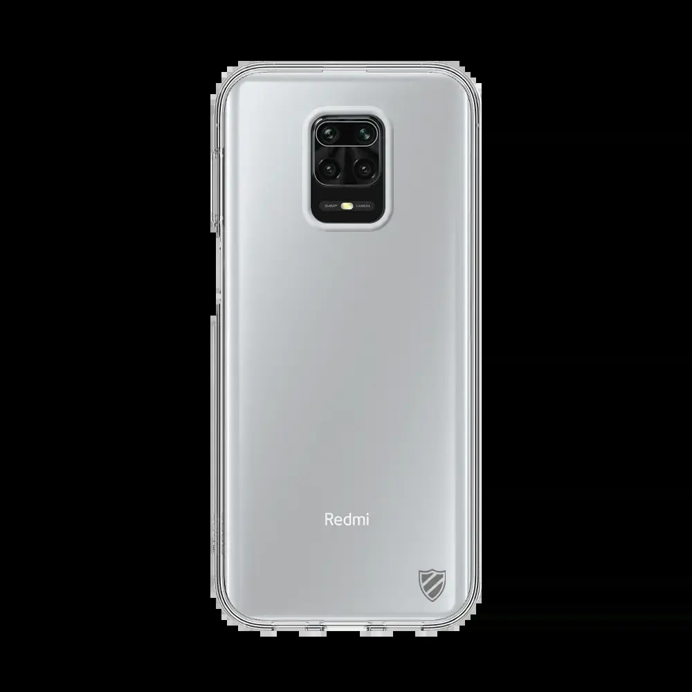 Coque silicone Xiaomi Redmi Note 9S / 9 Pro 4G PROTECT - Transparent - Vue 2