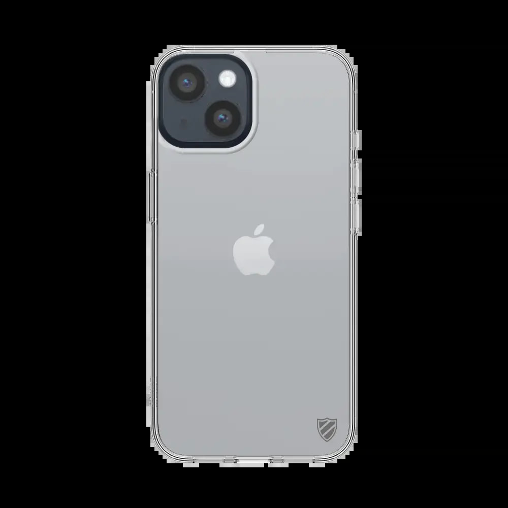 Coque silicone iPhone 14 - PROTECT Transparent - Vue 2