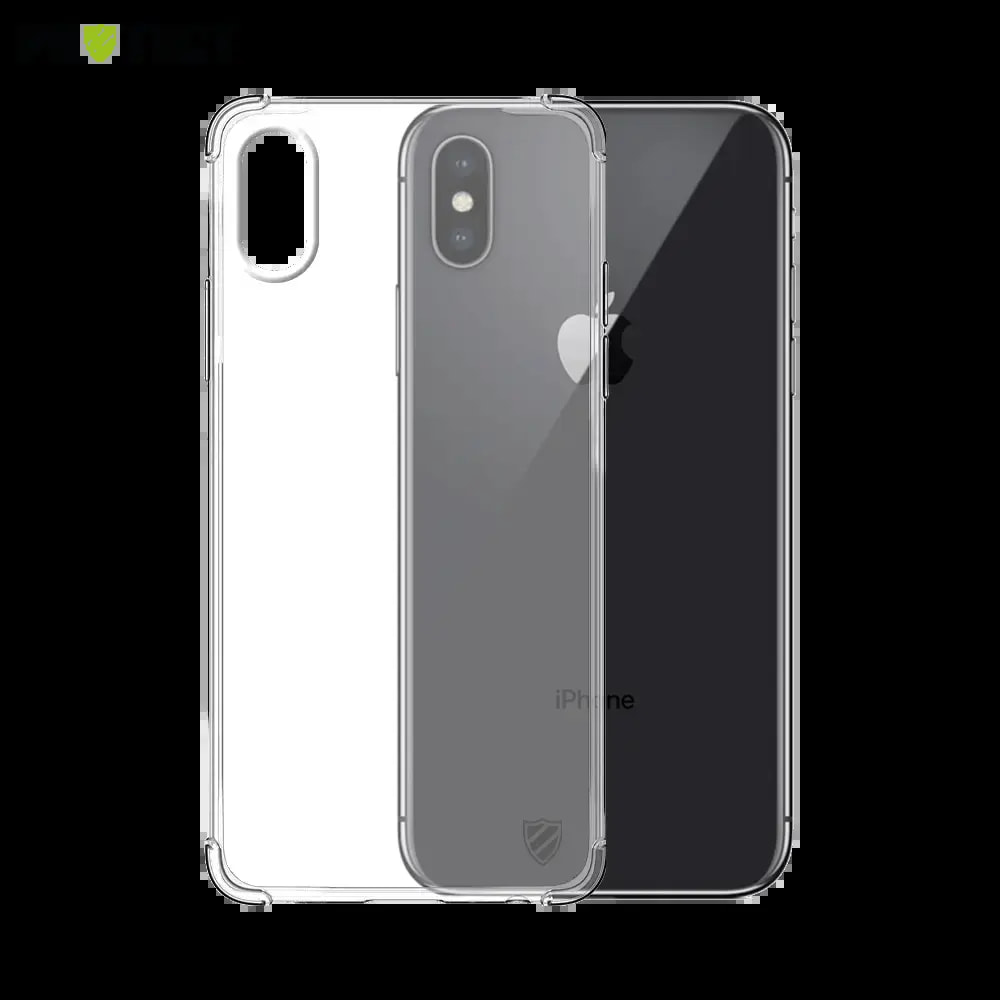 Coque antichoc renforcée iPhone X / XS - PROTECT Transparent