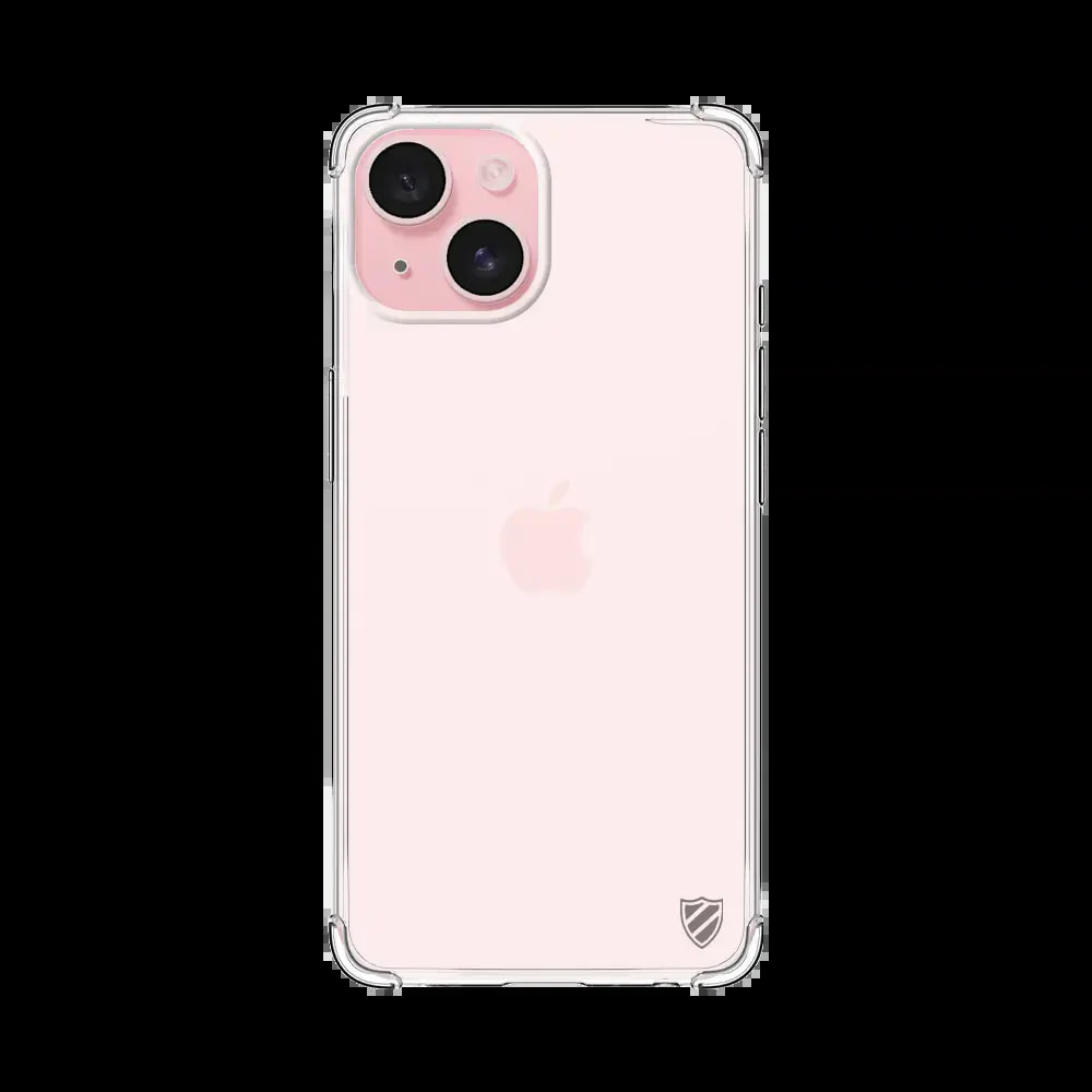 Coque antichoc renforcée transparente iPhone 15 - silicone PROTECT - Vue 2