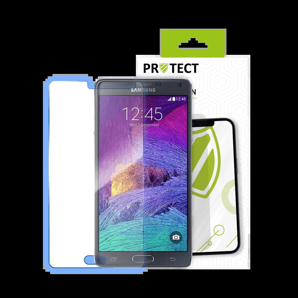Verre trempé Samsung Galaxy Note 4 protection écran 9H - PROTECT Transparent - Vue 2