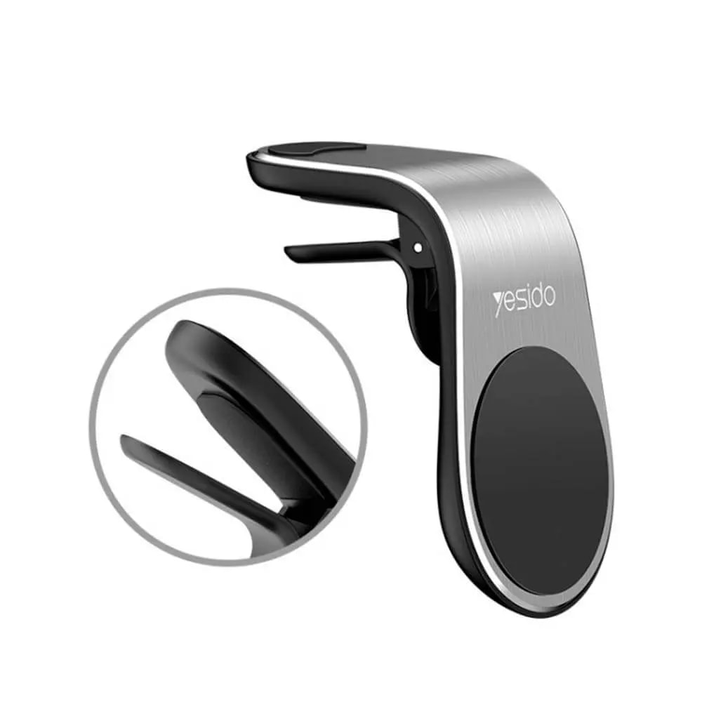 Support smartphone magnétique pour voiture - Yesido C64 Noir - Vue 2