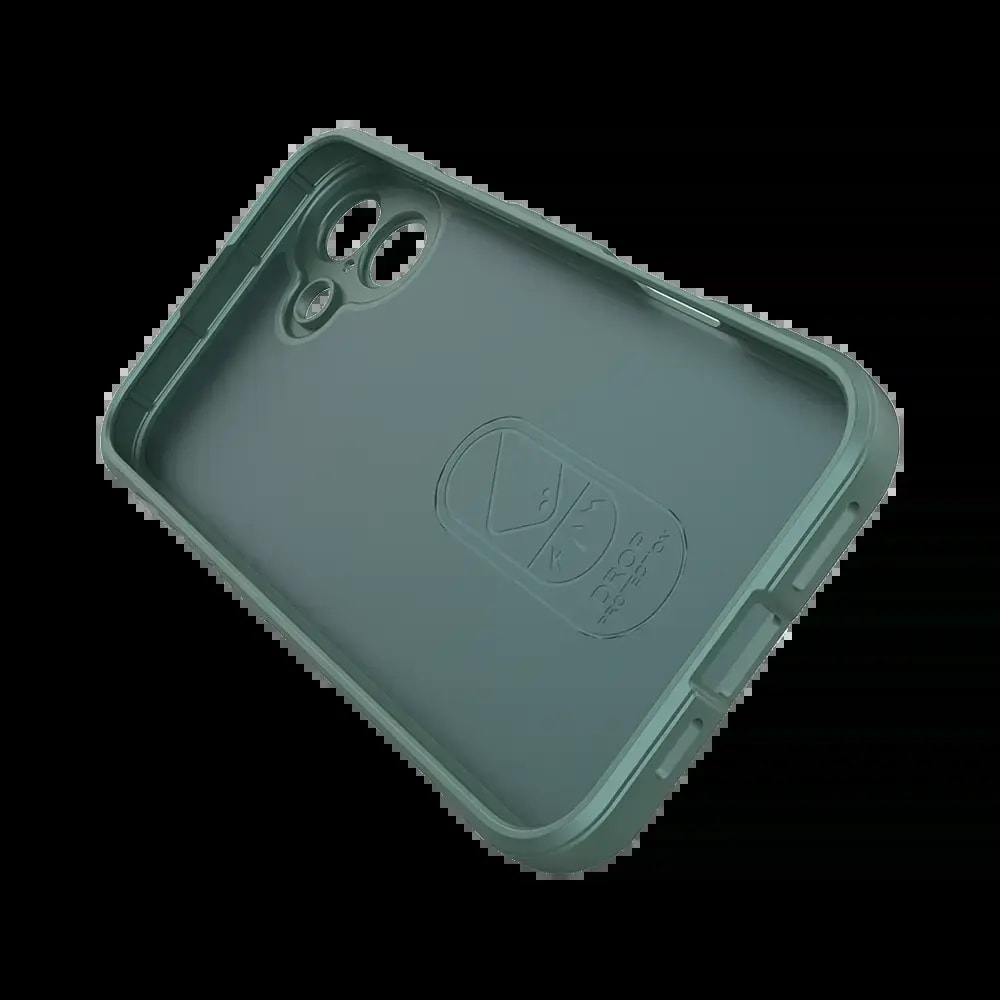 Coque de protection iPhone 16 Plus antichoc renforcée - PROTECT IX008 Vert Foncé - Vue 4
