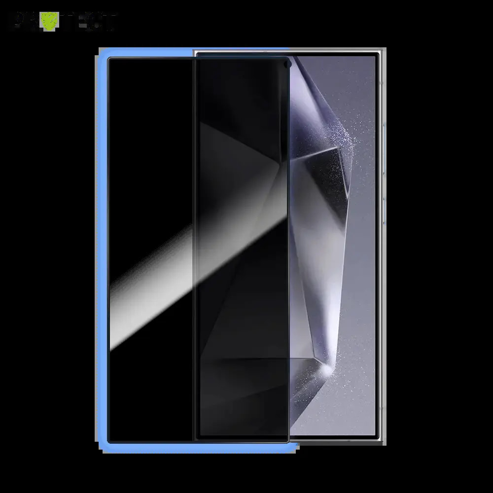 Verre trempé anti-espions Samsung Galaxy S24 Ultra 5G protection écran 9H - PROTECT Transparent
