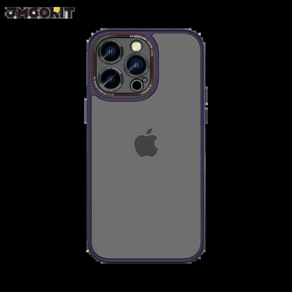 Coque de Protection Canon Lens JMGOKIT pour Apple iPhone 16 Pro Violet