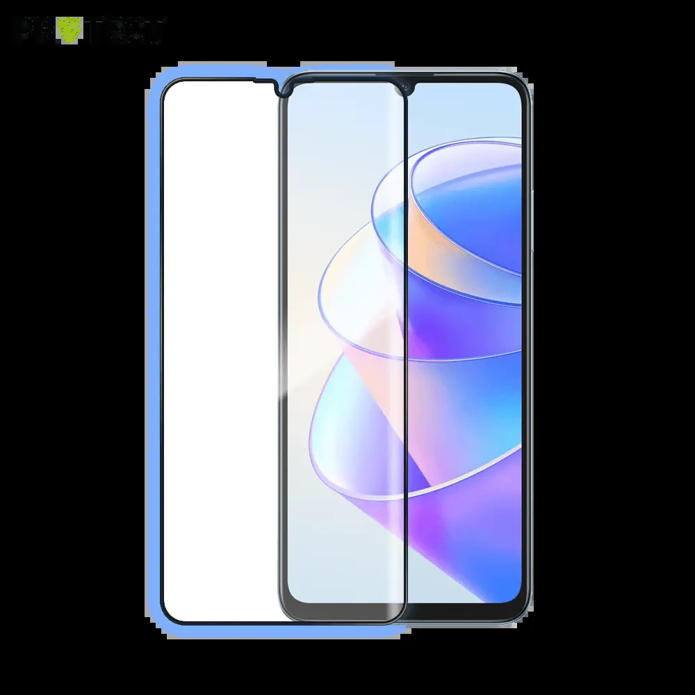 Verre trempé intégral Honor X7a protection écran 9H - PROTECT Noir