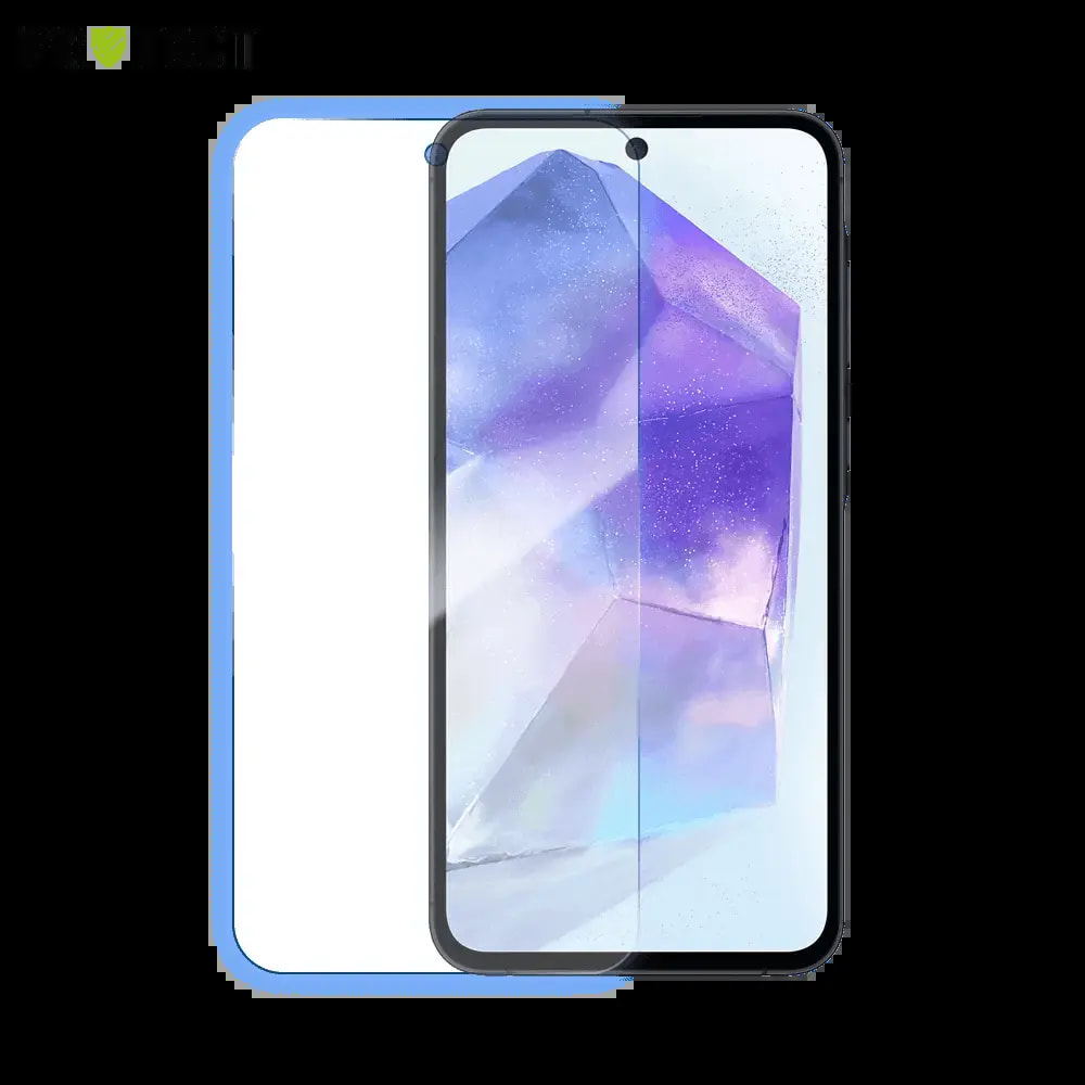Verre trempé 9H – protection écran Samsung Galaxy A55 5G – PROTECT Transparent