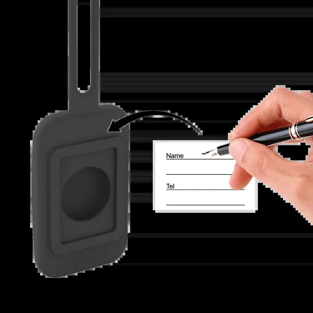 Traceur GPS Bagage MILI MiTag pour Android - étiquette de voyage intégrée Noir - Vue 2