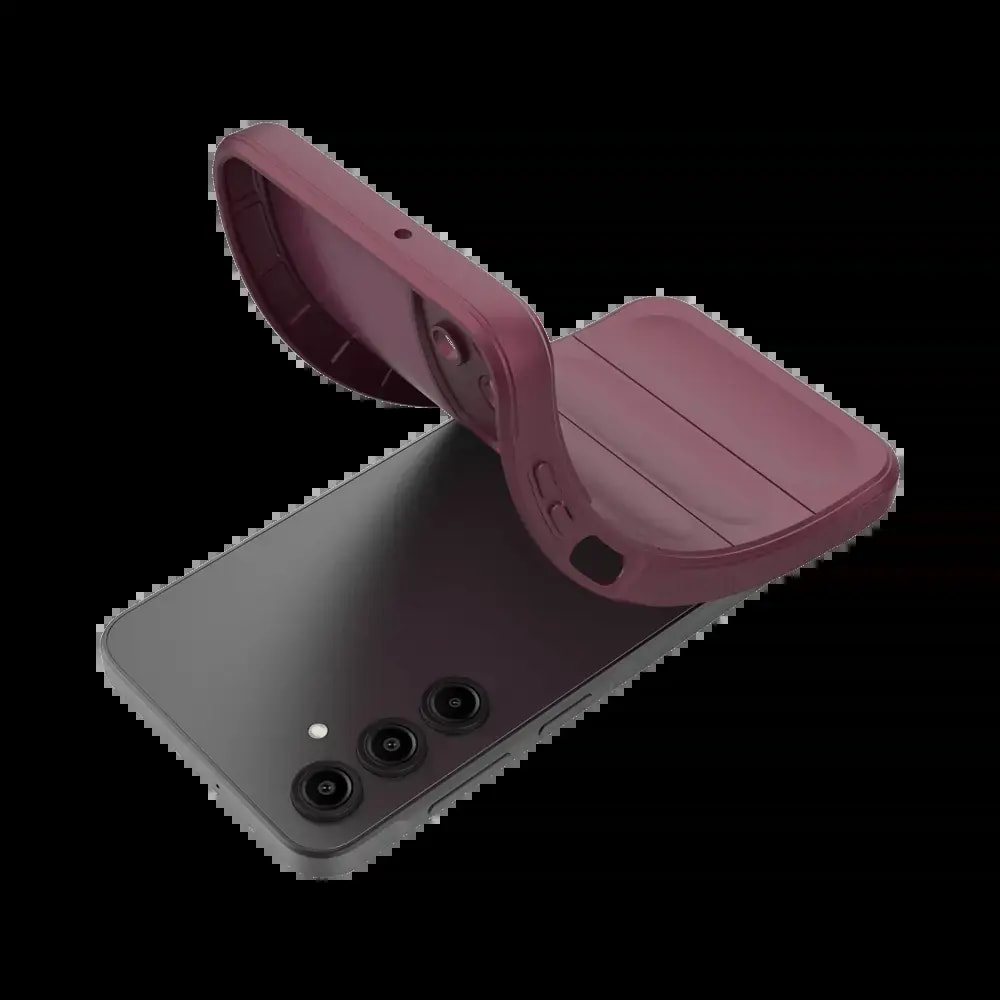 Coque de protection antichoc renforcée Samsung Galaxy A16 5G / A16 4G - PROTECT IX008 Prune - Vue 3