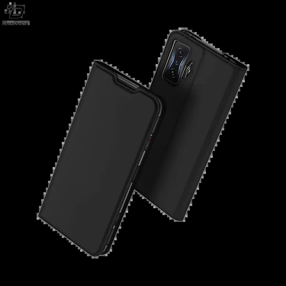 Housse folio Xiaomi Poco F4 GT 5G porte-carte - Dux Ducis Skin Pro Noir