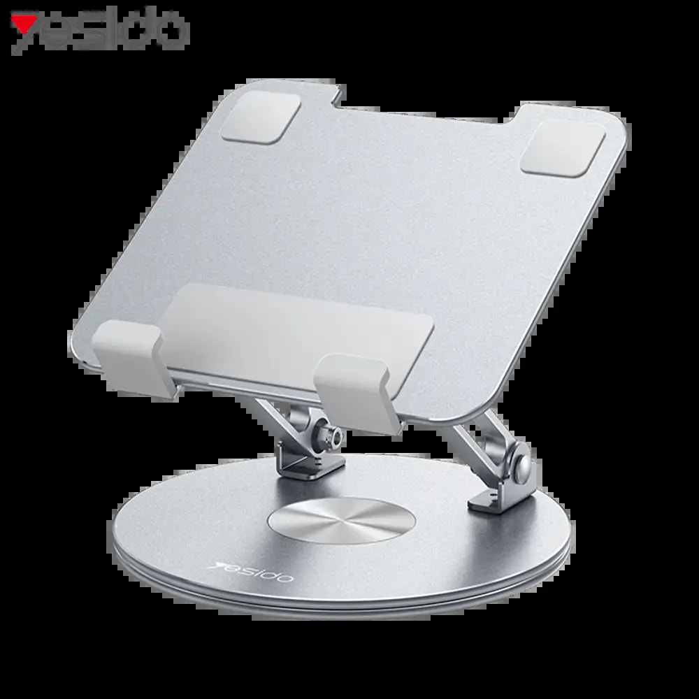 Support pour smartphone et tablette rotation 360° - Yesido C293 Argent