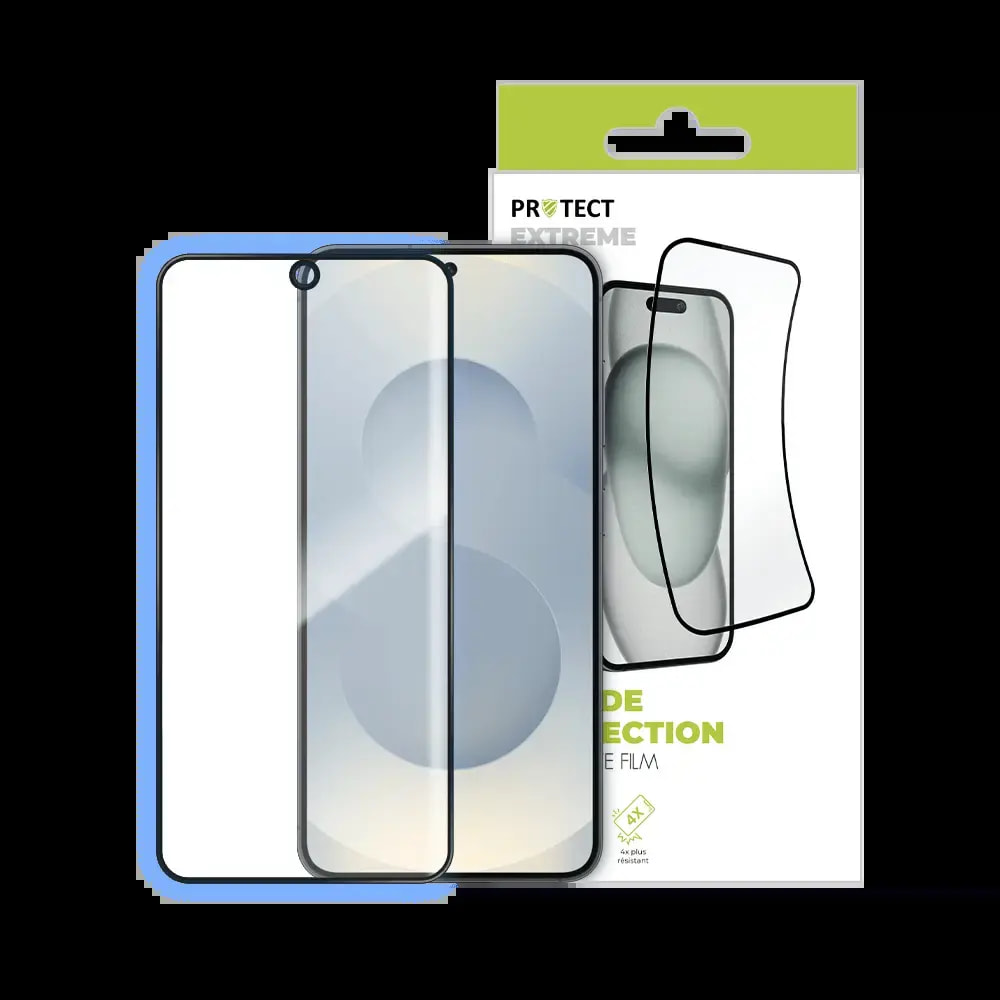 Film de protection extrême Samsung Galaxy S24 5G / S25 - PROTECT Transparent - Vue 3
