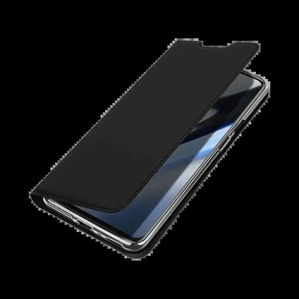 Housse folio OnePlus 7 Pro porte-carte - Dux Ducis Skin Pro Noir - Vue 3