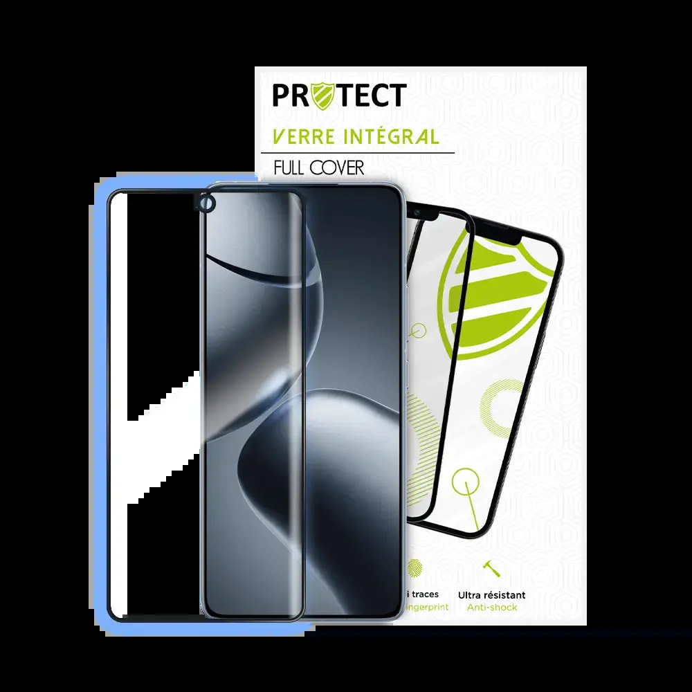 Verre trempé intégral Xiaomi 14T Pro protection écran 9H - PROTECT Noir - Vue 2