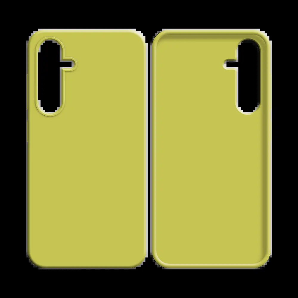 Coque silicone Samsung Galaxy S25+ - Jaune - Vue 2