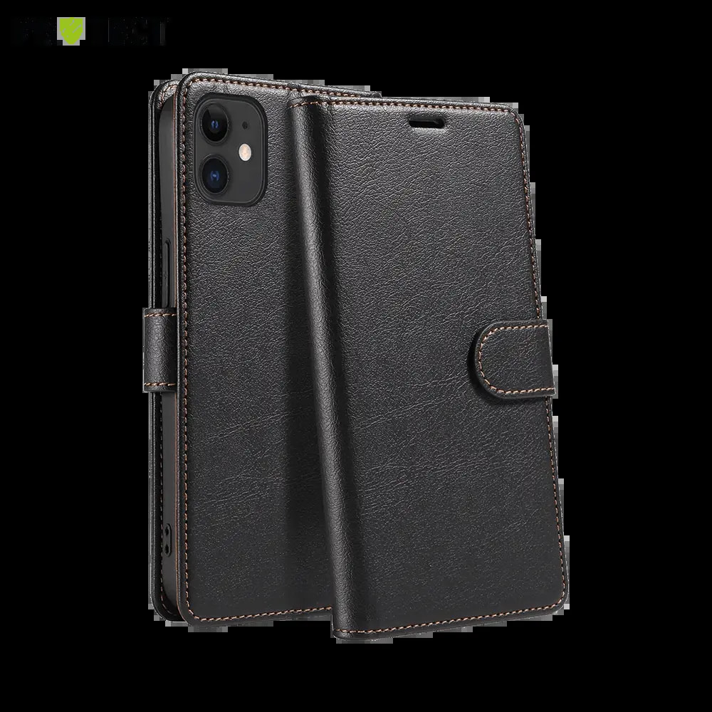 Housse folio anti-RFID iPhone 11 – PROTECT IP011 Noir