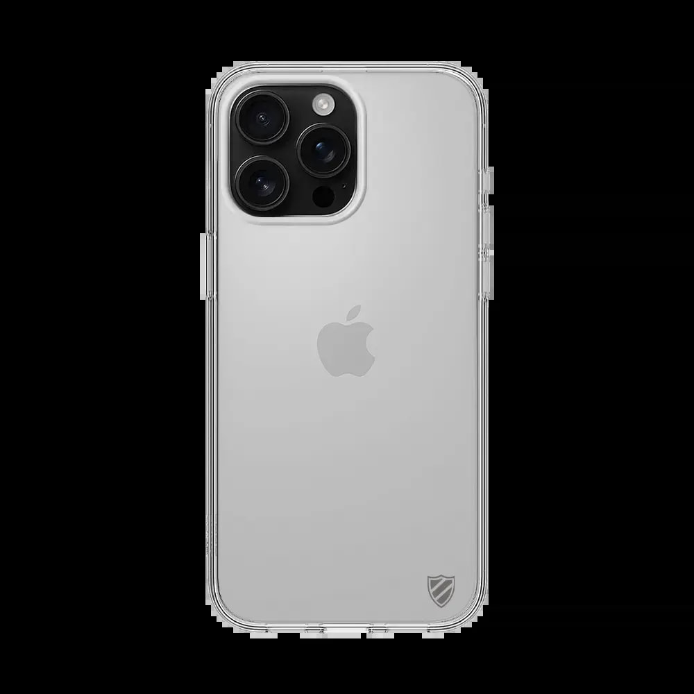 Coque silicone iPhone 16 Pro Max PROTECT - Transparent - Vue 2