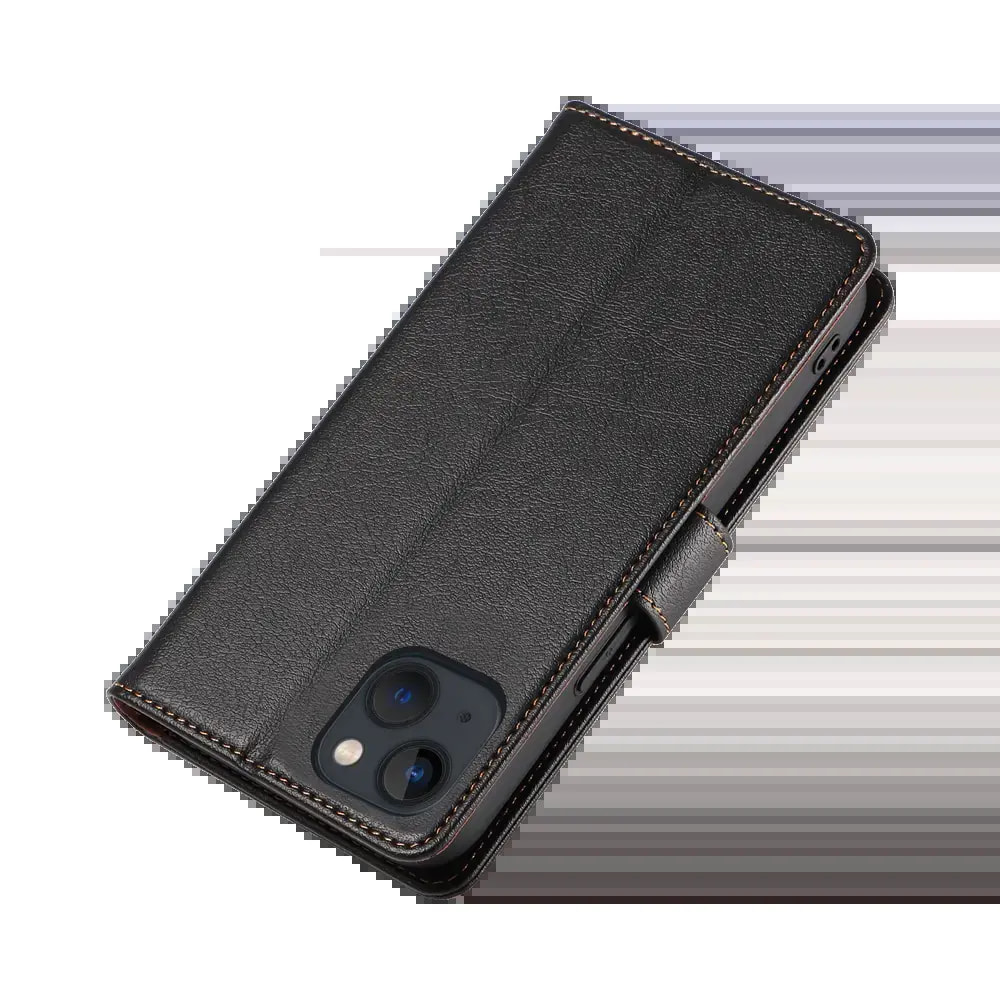 Housse folio anti-RFID iPhone 13 – PROTECT IP011 Noir - Vue 6