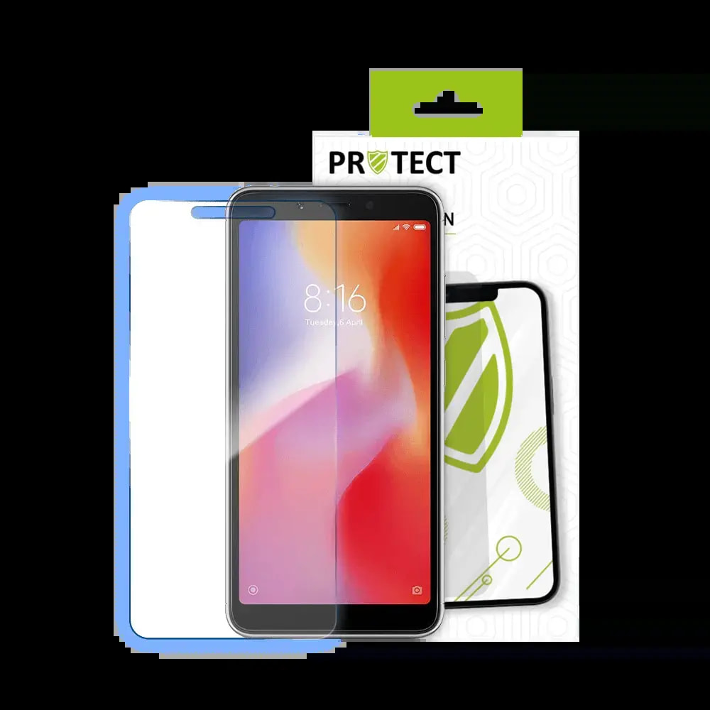 Verre trempé Xiaomi Redmi 6A protection écran 9H - PROTECT Transparent - Vue 2