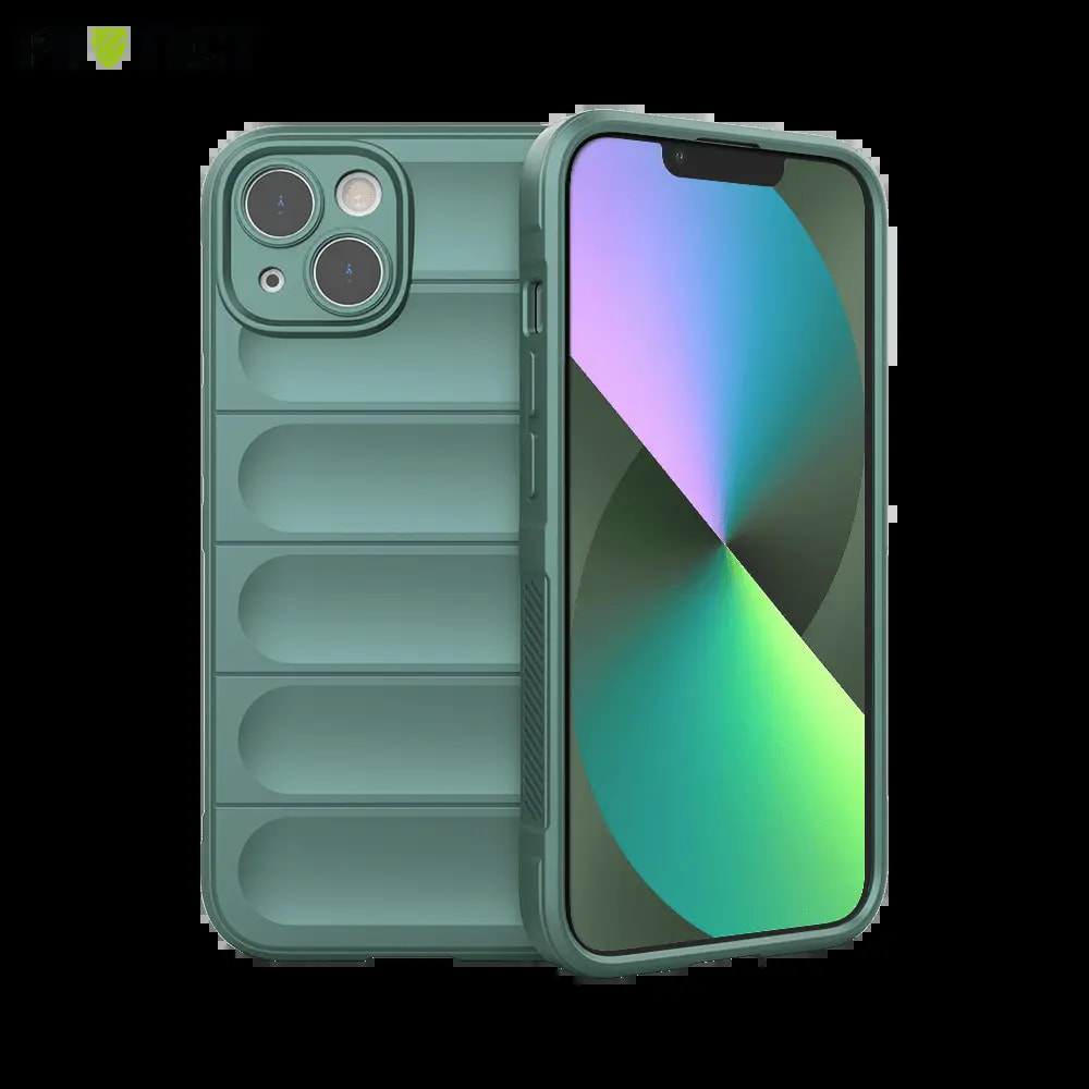 Coque de protection antichoc renforcée iPhone 13 - PROTECT IX008 Vert Foncé