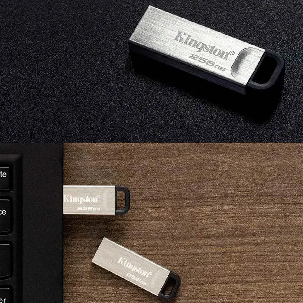 Clé USB 3.2 256Go Kingston DataTraveler Kyson - Argent  - Vue 2