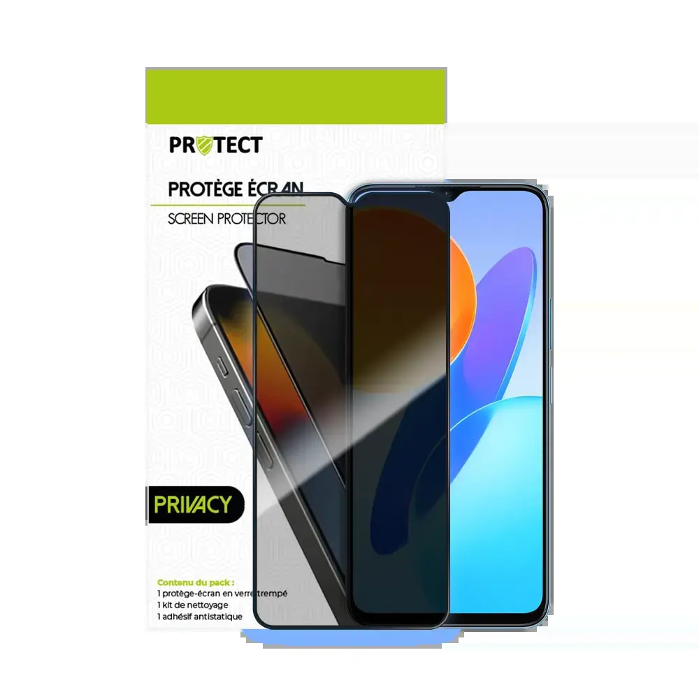 Verre trempé anti-espions Honor X8 5G protection écran 9H - PROTECT Transparent - Vue 2