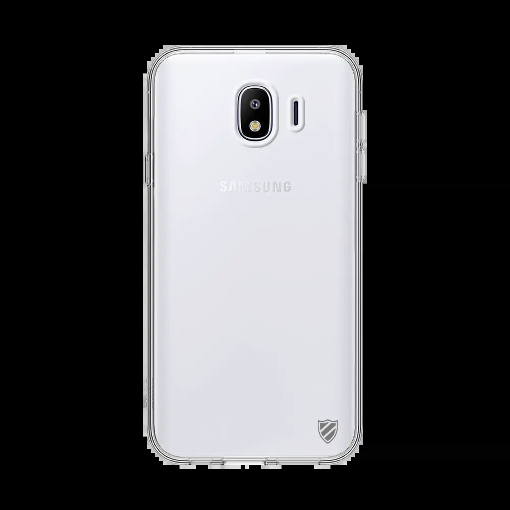 Coque Silicone PROTECT pour Samsung Galaxy J4 2018 J400 Transparent - Vue 2
