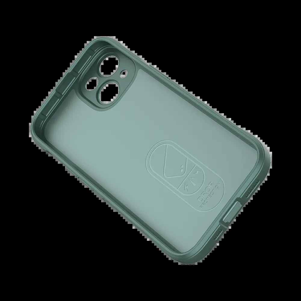 Coque de protection antichoc renforcée iPhone 13 - PROTECT IX008 Vert Foncé - Vue 4