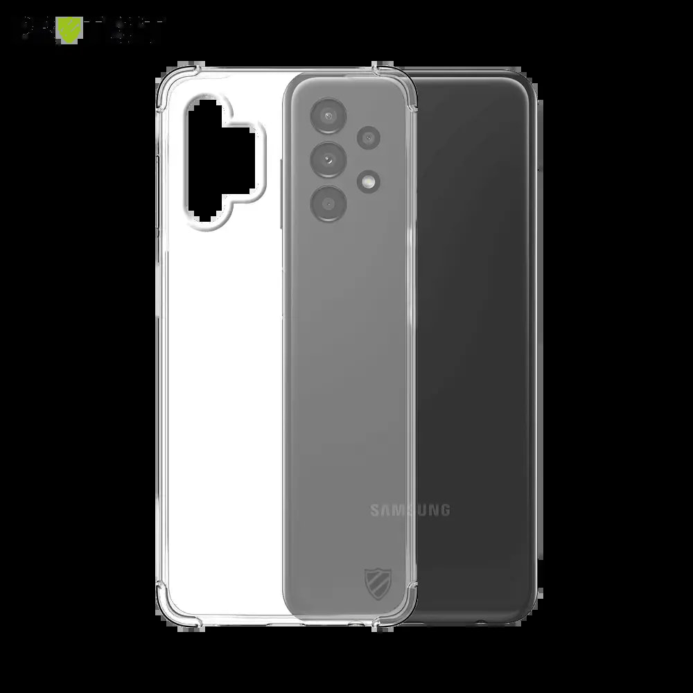 Coque antichoc renforcée silicone Samsung Galaxy A13 4G PROTECT - Transparent